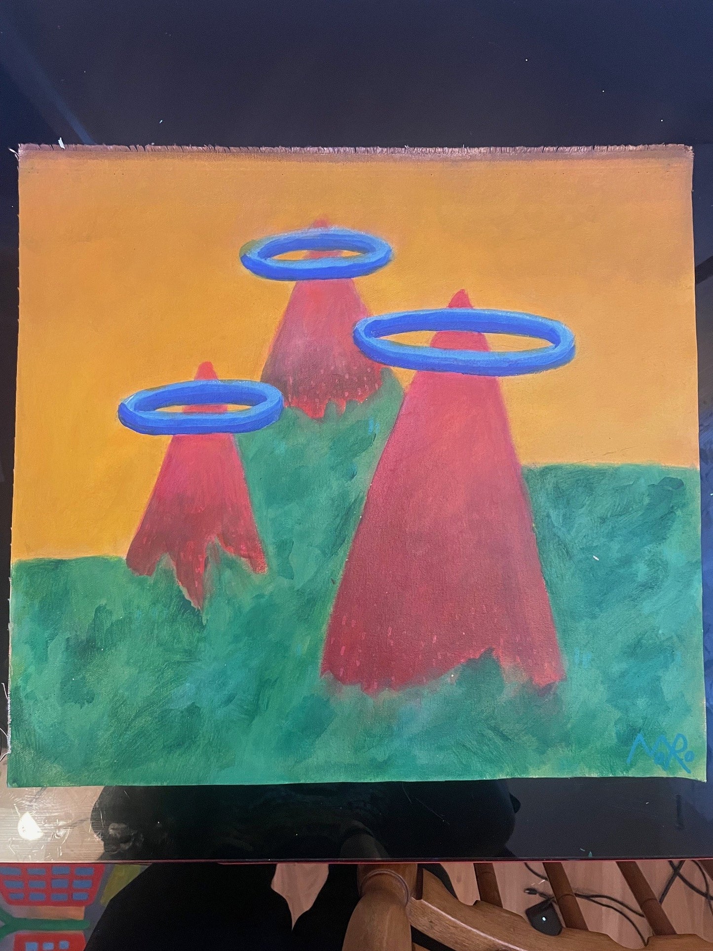 Three sacred mountains