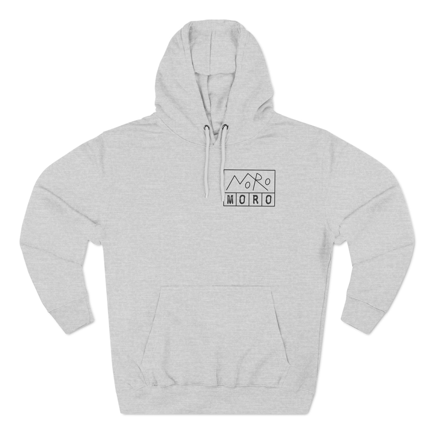 MoRo Tennis - Three-Panel Fleece Hoodie